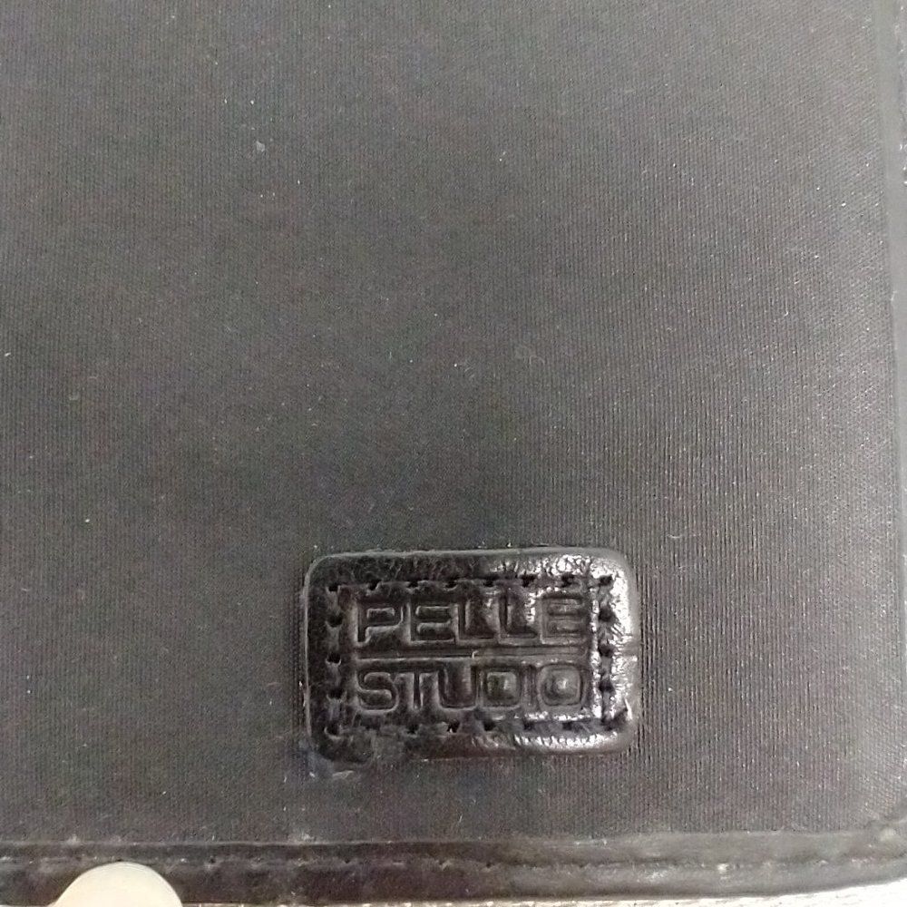 Pelle Studio Patchwork Leather Checkbook Cover - image 4